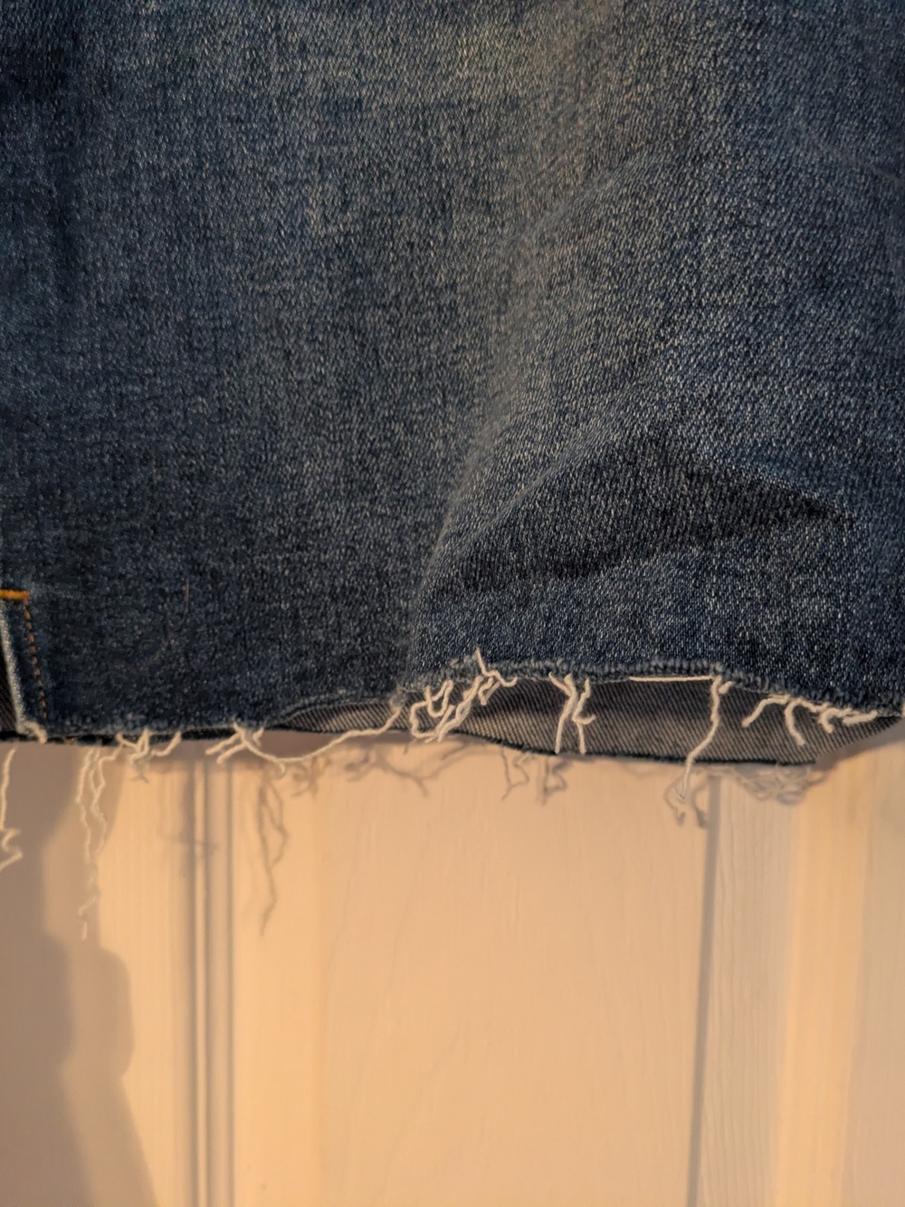 Risen Denim Shorts 3x - Dark Blue Women’s Jeans Shorts - Picture 7 of 8